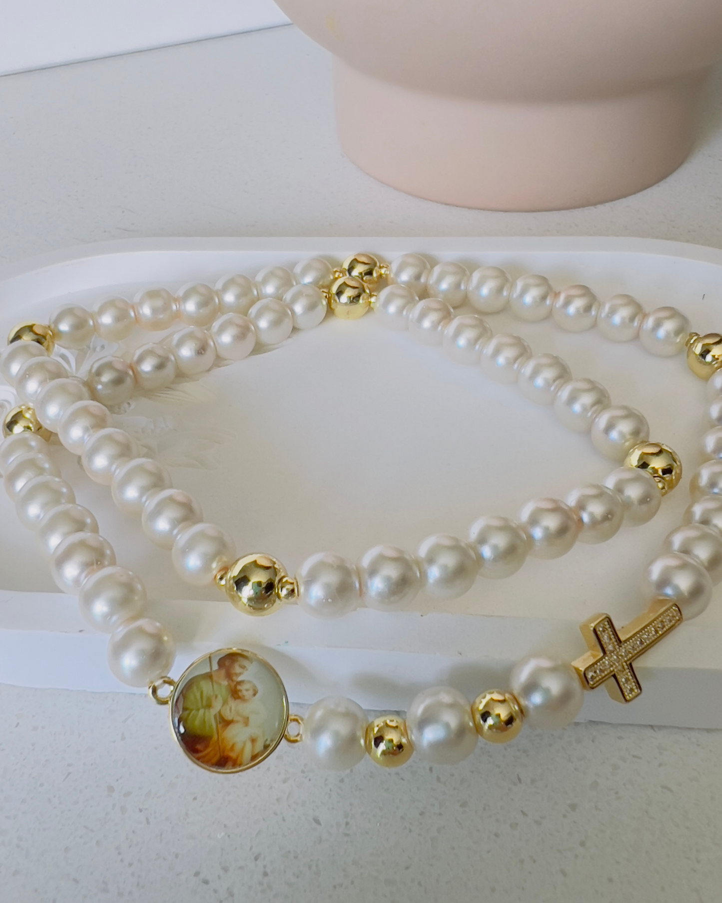 PULSERA CAMANDULA/ROSARIO SAN JOSE