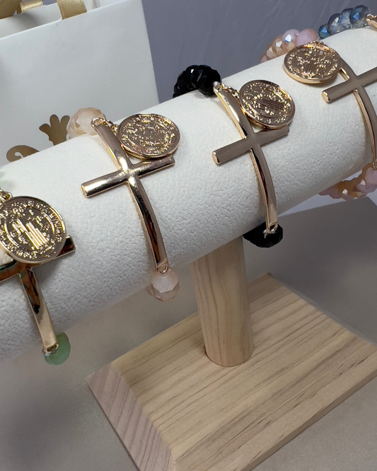 PULSERA CRUZ DE SAN BENITO