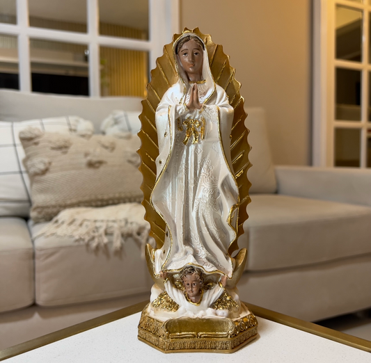 VIRGENCITA DE GUADALUPE BASE HEXAGONAL