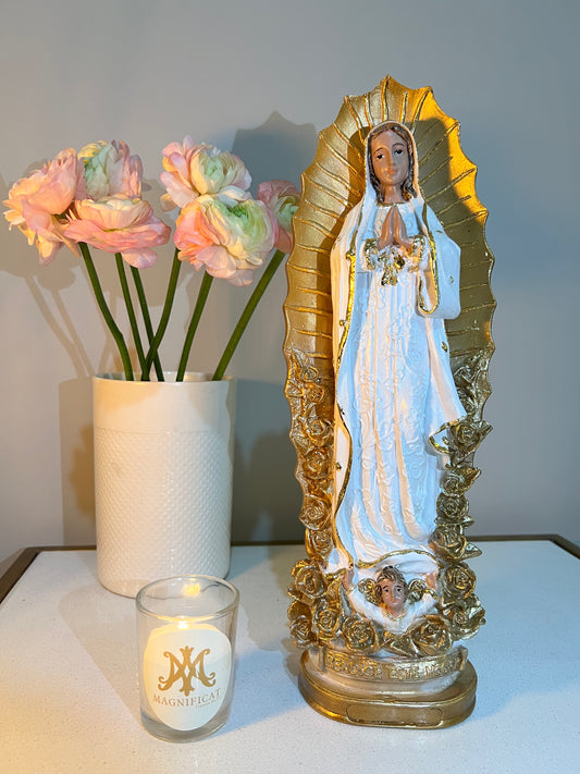 VIRGENCITA DE GUADALUPE BASE DE ROSAS