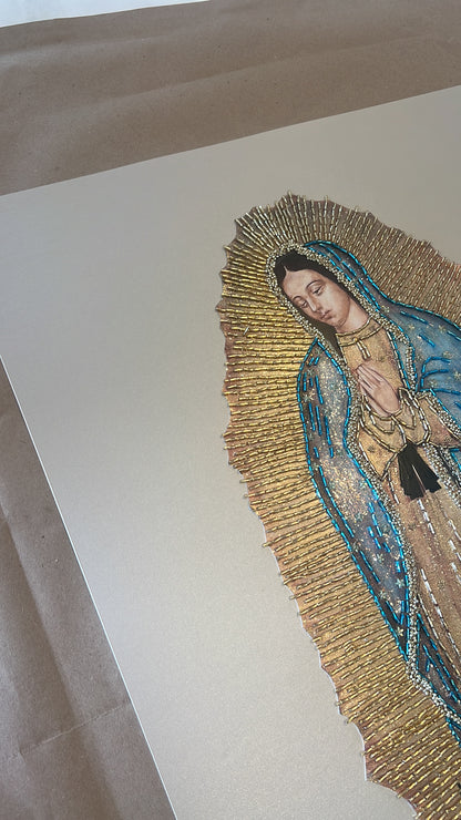 PORTA RETRATO - CUADRO VIRGEN DE GUADALUPE
