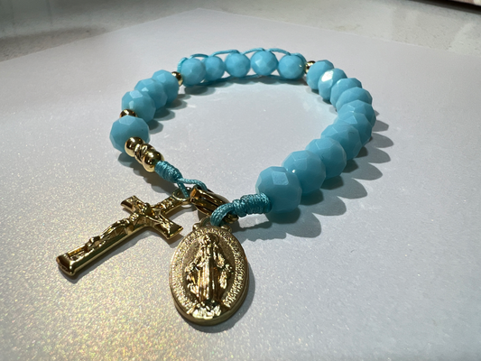 PULSERA DENARIO CELESTE
