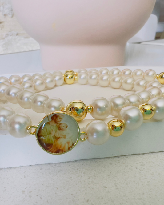 PULSERA CAMANDULA/ROSARIO SAN JOSE