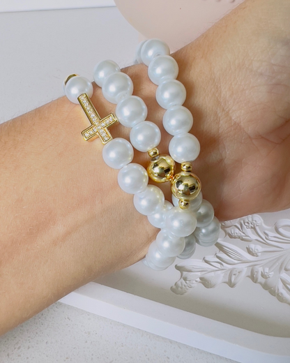 PULSERA ROSARIO/CAMÁNDULA VIRGEN MARIA