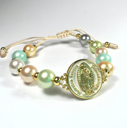 PULSERA PERLITAS DE GUADALUPE