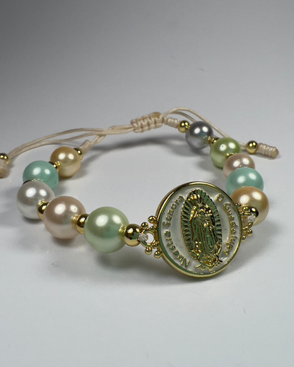 PULSERA PERLITAS DE GUADALUPE