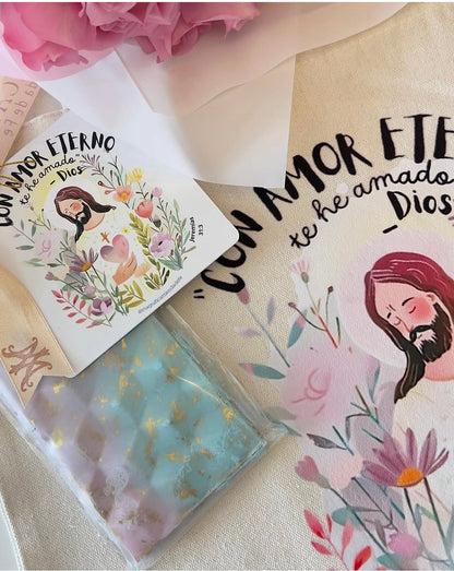 TOTE BAG JESÚS TE AMA