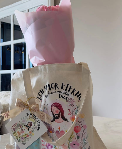 TOTE BAG JESÚS TE AMA