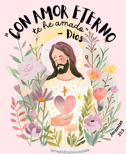 TOTE BAG JESÚS TE AMA