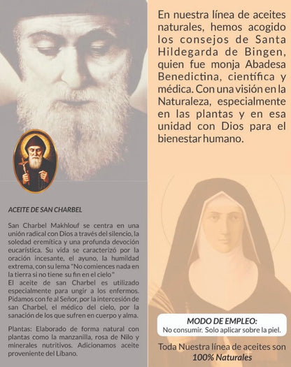 ACEITES NATURALES CON FINES MEDICINALES