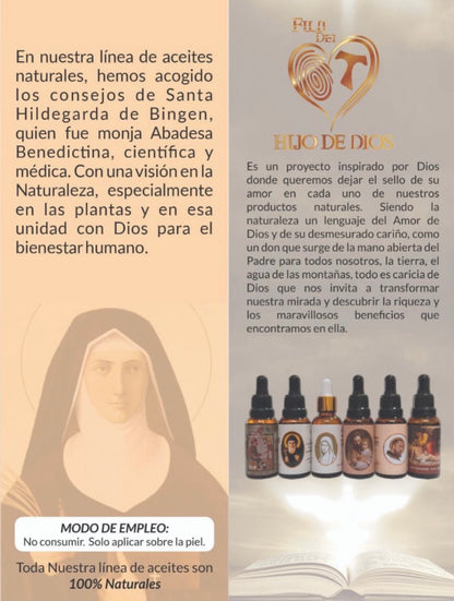 ACEITES NATURALES CON FINES MEDICINALES