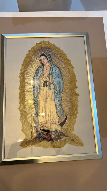 PORTA RETRATO - CUADRO VIRGEN DE GUADALUPE