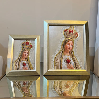 PORTA RETRATO VIRGEN DE FATIMA