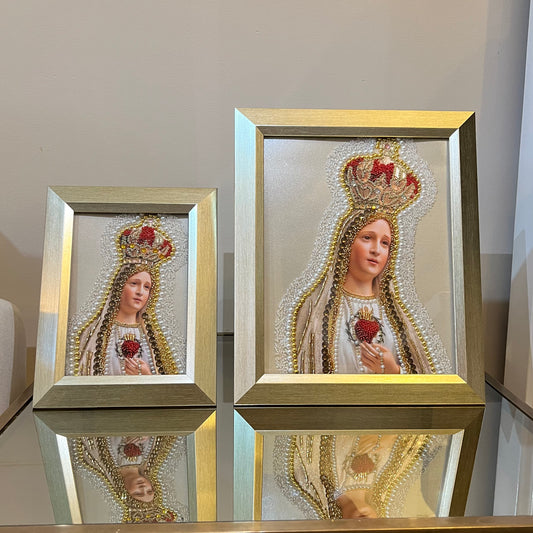 PORTA RETRATO VIRGEN DE FATIMA