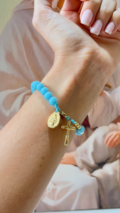 PULSERA DENARIO CELESTE