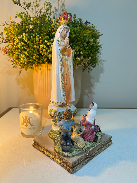VIRGENCITA DE FÁTIMA Y LOS 3 PASTORCITOS